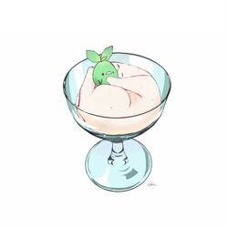 This is a pixiv picture whose title is バニラアイス.