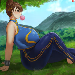 This is a pixiv picture whose title is Chun-Li.