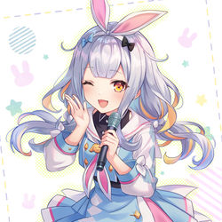 This is a pixiv picture whose title is アイドルひまり.