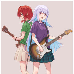 This is a pixiv picture whose title is ギター.