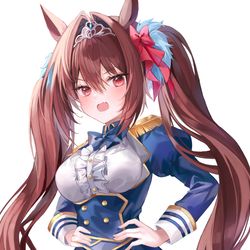 This is a pixiv picture whose title is ダイワスカーレット.