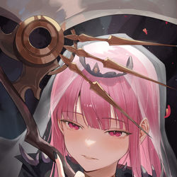 This is a pixiv picture whose title is MoriCalliope.