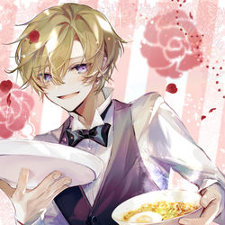 This is a pixiv picture whose title is 須王環 桜蘭高校ホスト部カフェver..
