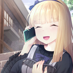 This is a pixiv picture whose title is メリーさんカラー.