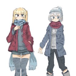 This is a pixiv picture whose title is 冬服.