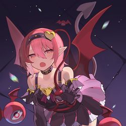 This is a pixiv picture whose title is 小悪魔さとり.
