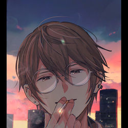 This is a pixiv picture whose title is 金曜日の夜.
