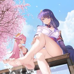 This is a pixiv picture whose title is 春.