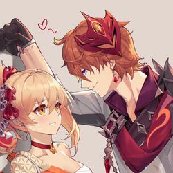 This is a pixiv picture whose title is 打猎の壁咚.