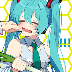 This is a pixiv picture whose title is 初音ミクの暴走.