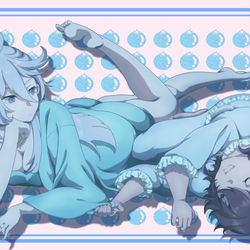 This is a pixiv picture whose title is おやすみなさい.