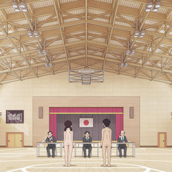 This is a pixiv picture whose title is 健康優良児審査.