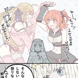 This is a pixiv picture whose title is カウント・ストレッチを許さないタイプの妖精王.