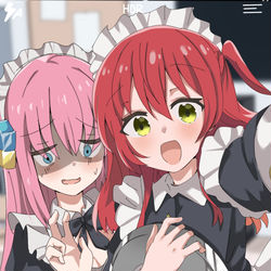 This is a pixiv picture whose title is Selfies :D.