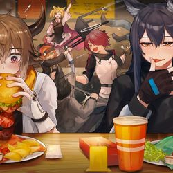 This is a pixiv picture whose title is アークナイツ主にラップランドまとめ⑨ きれいなやつ編.