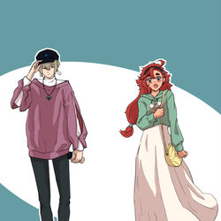 This is a pixiv picture whose title is エラ(4号)スレ転生後デートしてほしい①.