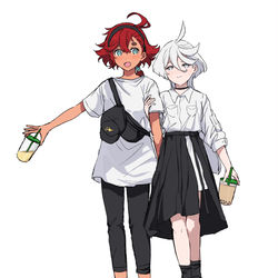 This is a pixiv picture whose title is 水星.