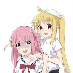 This is a pixiv picture whose title is ぼ虹.