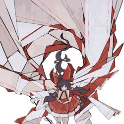 This is a pixiv picture whose title is 霊夢さん。.