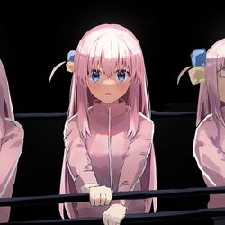 This is a pixiv picture whose title is ぼっちちゃん.