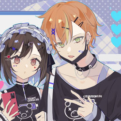 This is a pixiv picture whose title is 🎀.