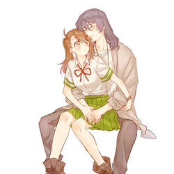 This is a pixiv picture whose title is そうすず.