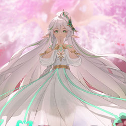 This is a pixiv picture whose title is 世界……遗忘我.