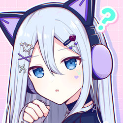 This is a pixiv picture whose title is …にゃん？.