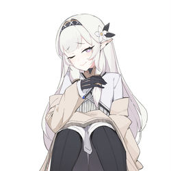 This is a pixiv picture whose title is 天才美少女.