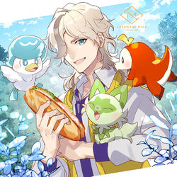 This is a pixiv picture whose title is 冒険お疲れちゃん！／ポケモンSV.