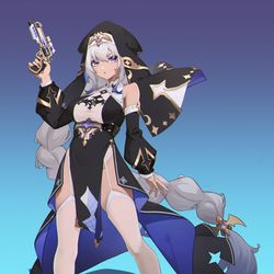 This is a pixiv picture whose title is 物理超度修女.