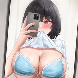 This is a pixiv picture whose title is マスク.