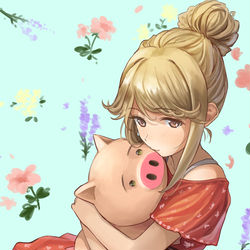 This is a pixiv picture whose title is 天空橋朋花ちゃん.