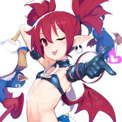 This is a pixiv picture whose title is エトナ様 / Etna-sama.