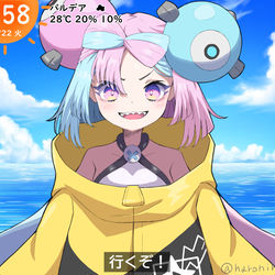 This is a pixiv picture whose title is 「ナンジャモじゃんけん☀」.
