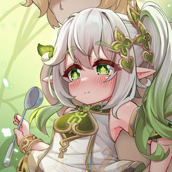 This is a pixiv picture whose title is Smol Wife.