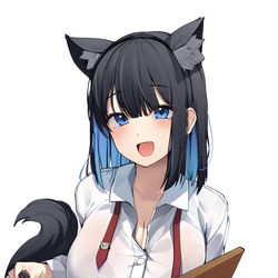 This is a pixiv picture whose title is Blue.