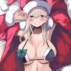 This is a pixiv picture whose title is 【告知】大好きなオタク君にプレゼント【C101カタログ特典】.