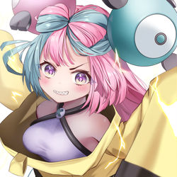 This is a pixiv picture whose title is ナンジャモちゃん⚡.