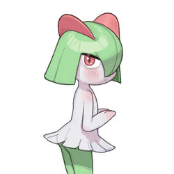 This is a pixiv picture whose title is Pokémon Kirlia.