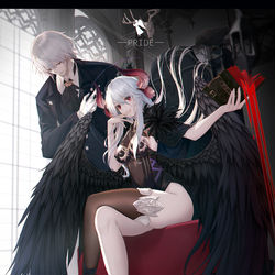 This is a pixiv picture whose title is —PRIDE—.