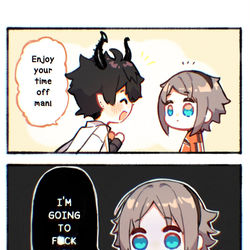 This is a pixiv picture whose title is ???.