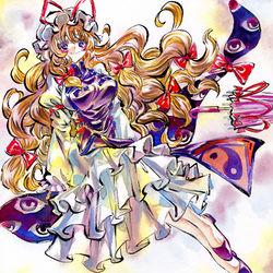This is a pixiv picture whose title is 八雲紫.