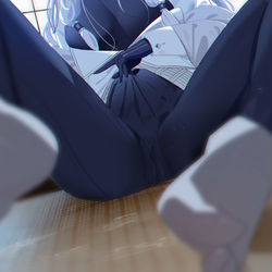 This is a pixiv picture whose title is 先生、あと片付けなきゃ～.