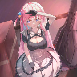 This is a pixiv picture whose title is メイドぼっちちゃん.