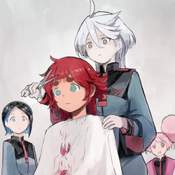 This is a pixiv picture whose title is 水星の魔女、今後の展開予想.