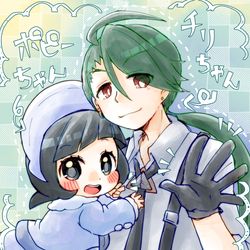 This is a pixiv picture whose title is チリちゃんとポピーちゃん好き.