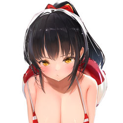 This is a pixiv picture whose title is 何か言いたそうなウチの子キャラ幼馴染ちゃん.