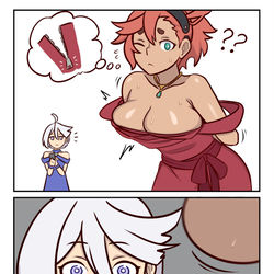 This is a pixiv picture whose title is シャル・ウィ・ガンダム？.