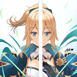 This is a pixiv picture whose title is 07. ジン.